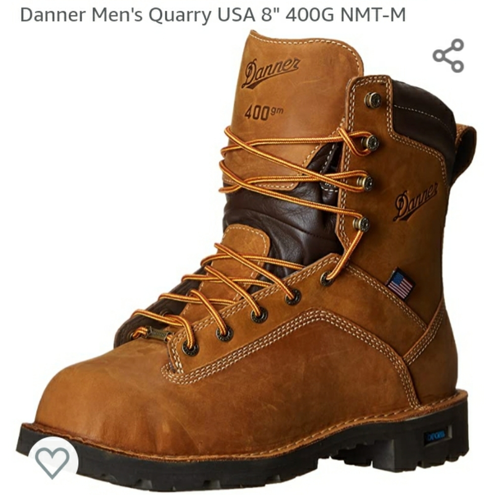 Danner 400 gram composite toe work boots